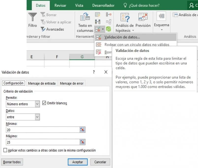 trucos en excel